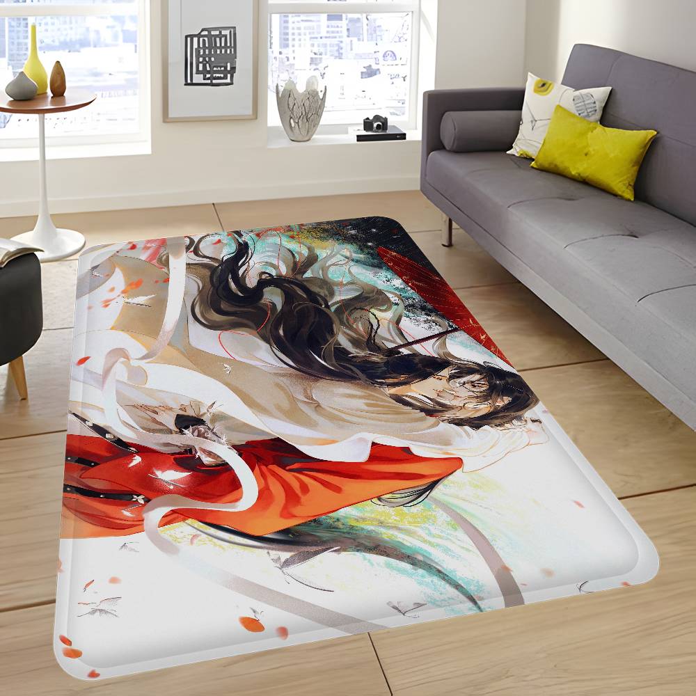 Chinese Heaven Officials Blessing Hallway Carpet Washable Non-Slip Living Room Sofa Chairs Area Mat Kitchen Doormat Area Rug