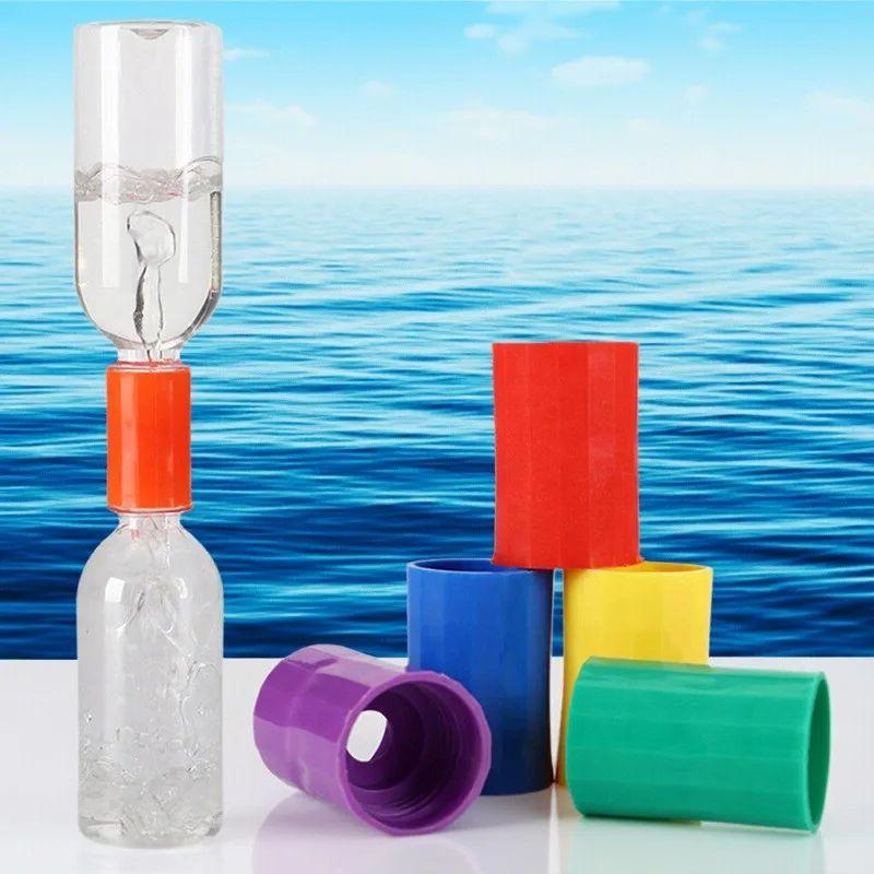 Connettore per Generatore di Vortice d'Acqua a Spirale 3 Pezzi Giocattolo Puzzle Scientifico Creativo Novità Esperimento Scientifico Giocattolo Scientifico Regalo per Bambini
