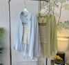 Women's Two-Piece Chiffon Sun Protection Shirt - Breathable, Versatile, and Trendy Summer Outerwear