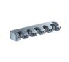 Bathroom Accessories Wall Mounted Shelf Organizer Hook Broom Holder Hanger Behind Doors Kitchen Storage Tool Broom and Mop Rack