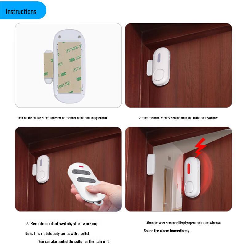 LFang KR-D2 Wireless Door Window Anti-theft Alarm