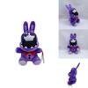 Cute Fnaf Series Midnight Bear Skeleton Purple Rabbit Plush Toy Animal Category