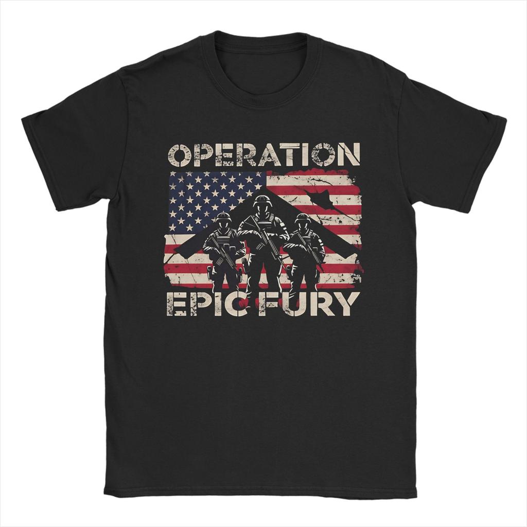 Unisex Women Fashion Operation Epic Fury The FAFO Tour Tee T Shirt Cotton Tshirts Clothing