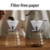 Permanent Stainless Steel Coffee Filter Screen Paperless Hand Brewed Mesh Strainer for Home Brewing Enthusiasts