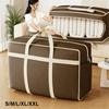 With Handle Quilt Storage Bag Large Capacity Moving Luggage Bag Premium Clothes Storage Bins  Home