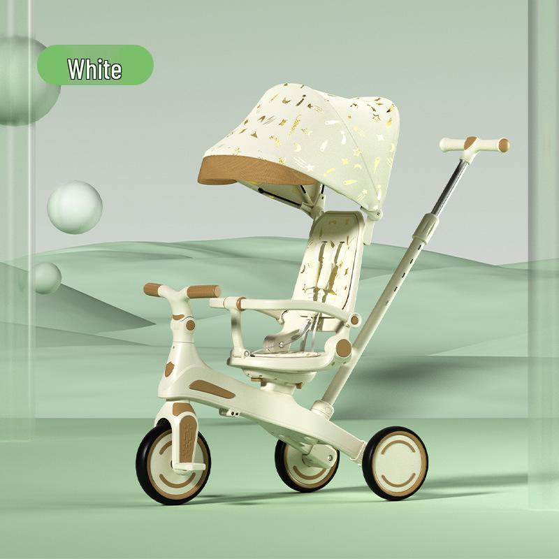 Multifunctional Children's Tricycle & Baby Stroller: 1-3 Years, Reclining, Lightweight Design