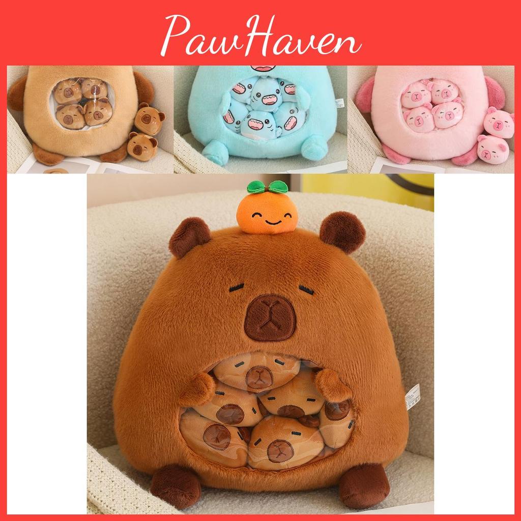 Capybara Plush Toy  A Large Bag  Creative Capybara Stuffed Dolls  Toys Plush