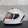 ORZ-Night Vision Single Lens Full Face Helmet Lightweight Breathable Motorcycle Racing Anti Glare Night Riding Crash Helmet