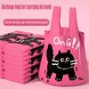 Bags with Handles Print - Strong Garbage Bags for Kitchen and Home Cleaning