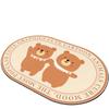 Toilet Cartoon Mat Bathroom Absorbent Mat Toilet Non-slip Door Mat Door Mat Carpet Bedroom Can Be Washed By Hand