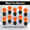 stymart 3157 Bulb Plastic Base 3157 Car Brake Light Turn