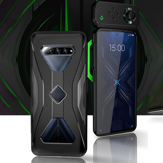 Ultra-thin Silicone Heat Dissipation Shockproof Mobile Phone Protective Case Cover for Xiaomi Black-Shark 4/4PRO