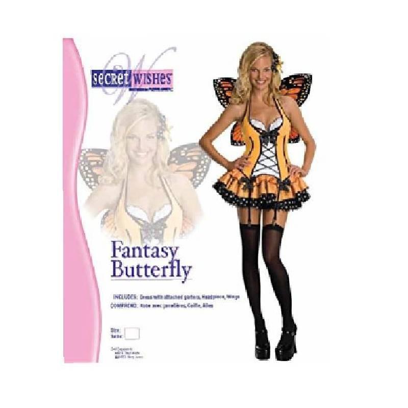 Secret Fantasy Wishes Butterfly Costume Halloween Party Cosplay Props Outfit