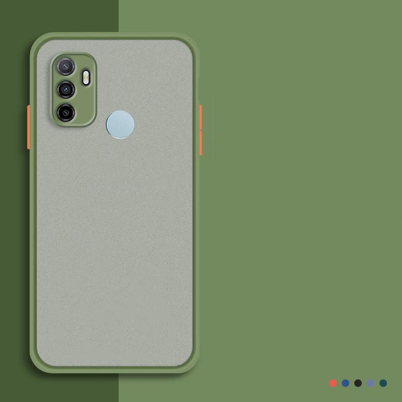 Pro pouzdro OPPO A53 Silikonové Matné Měkké Silikonové Průhledné Pouzdro OPPO A53 A17 A72 A33 A53S A94 A74 A95 Kryt Pro pouzdro OPPO A53