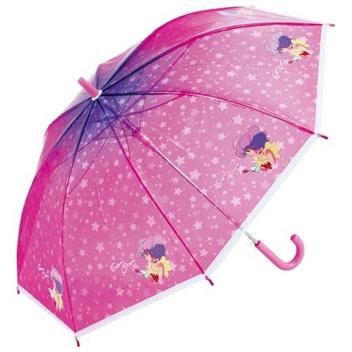 Skater Sanrio Hello Kitty Sakura Magic Clear Umbrella for Kids 55cm UBV3-A