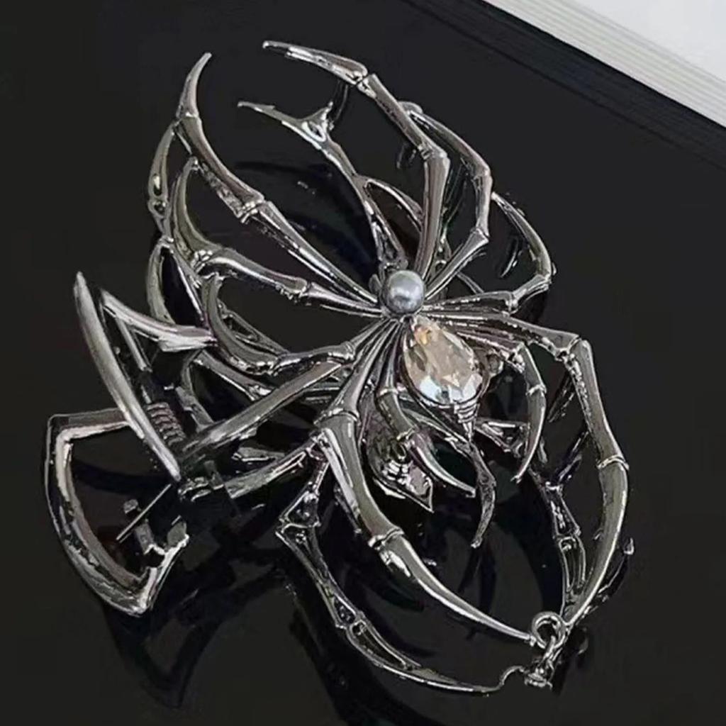 1 Pcs Fashion Exquisite Rhinestone Spider Hair Claws Women Girls Party Hair Accessories