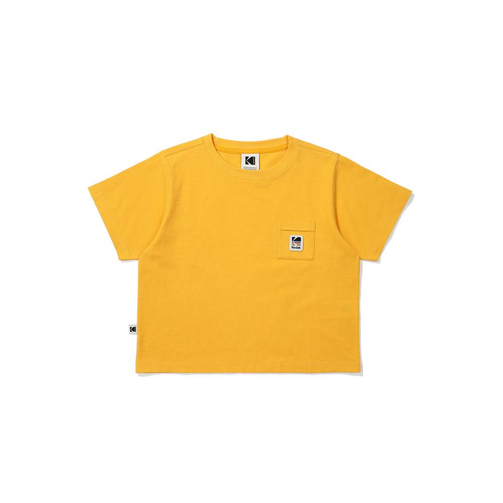 KODAK Rainbow Sorona Short Sleeve T-Shirt Women'S Yellow