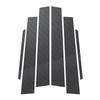 Carbon Fiber Window Door Deal B C Pillar Post Cover Sticker For BMW 3 Series F30 2013-2018