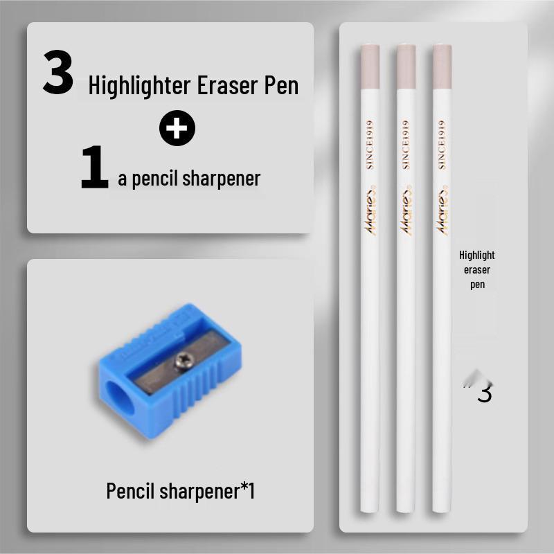 Mali Sketching Highlighter & Eraser Pen for Art Students