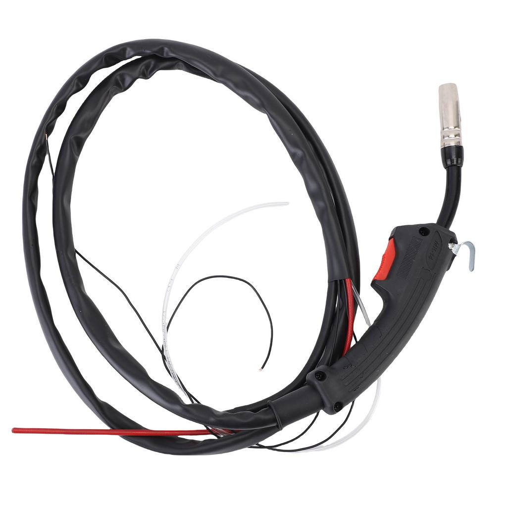 MIG Welding Torch Replacement Fit for Binzel 0.8 1.2mm Parts Kit Stinger CO2 Gas Protective Welding Gun Assembly 2 Meter