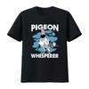 Pigeon Whisperer T Shirt Cute Design for Bird Lovers Stylish and Comfortable Vintage Washed Soft Breathable Slightly Streetwear