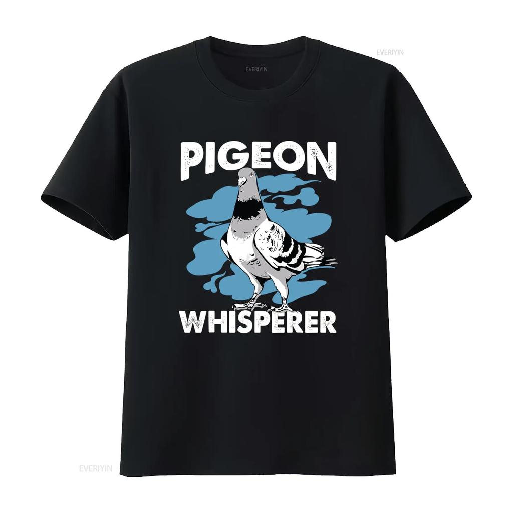 Pigeon Whisperer T Shirt Cute Design for Bird Lovers Stylish and Comfortable Soft Breathable S