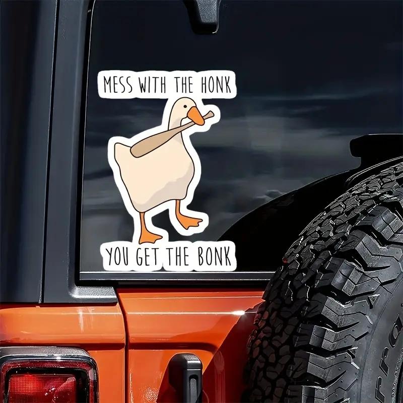 

J489# Car Sticker Mess With The Honk Waterproof Vinyl Decal Car Accessories Decor