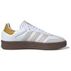 Adidas Originals SAMBA XLG Abriebfeste Low-Top Skateboard Schuhe Unisex Weiß Braun Sneaker JR3325