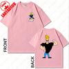 Johnny Bravo Cartoon Character Graphic TShirt Casual Cotton Unisex Women Fun Fashion Tees Brother Friend Couple All Match Gift Tops