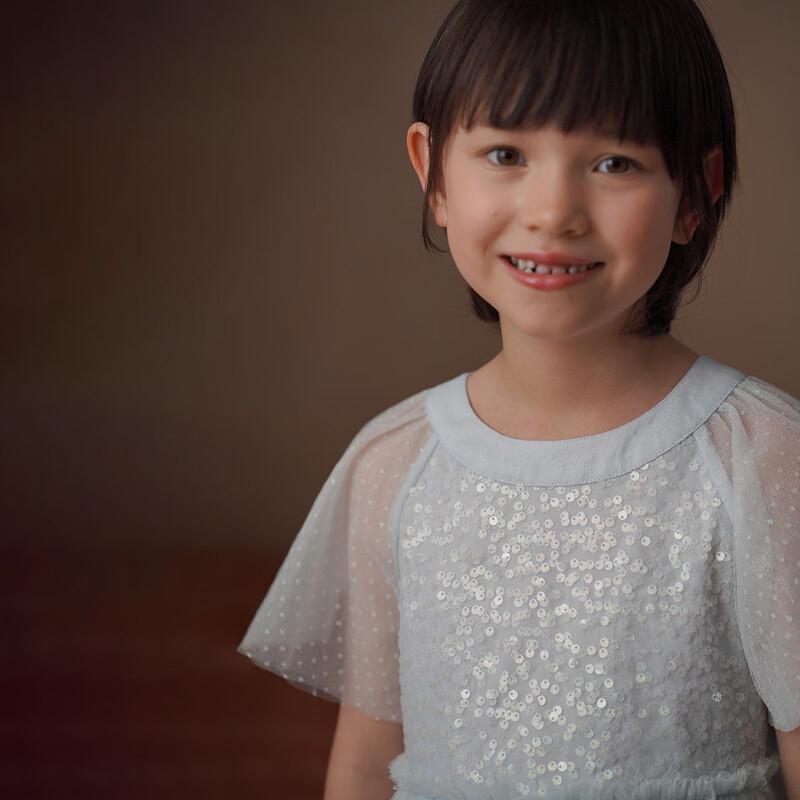 Girls  Summer Sequin Elsa Princess Dress 150