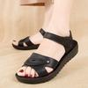 New Summer Flat-bottomed Women's Middle-aged and Elderly Elderly Women's Non-slip Soft-soled Women's Sandals