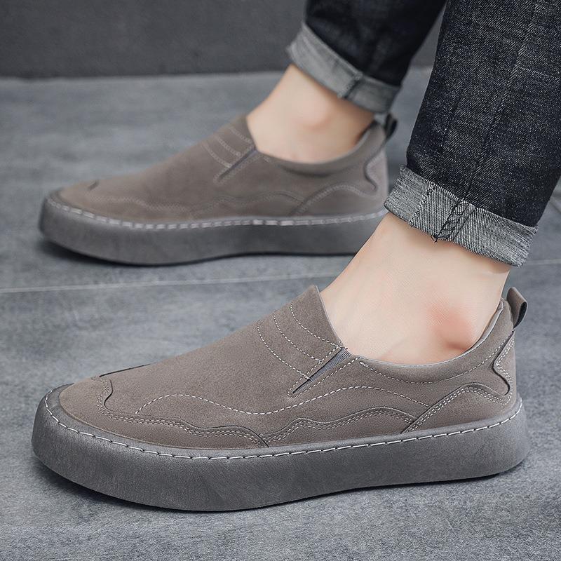 Autumn new men's shoes fashion trendy shoes men's business shoes large size casual shoes
