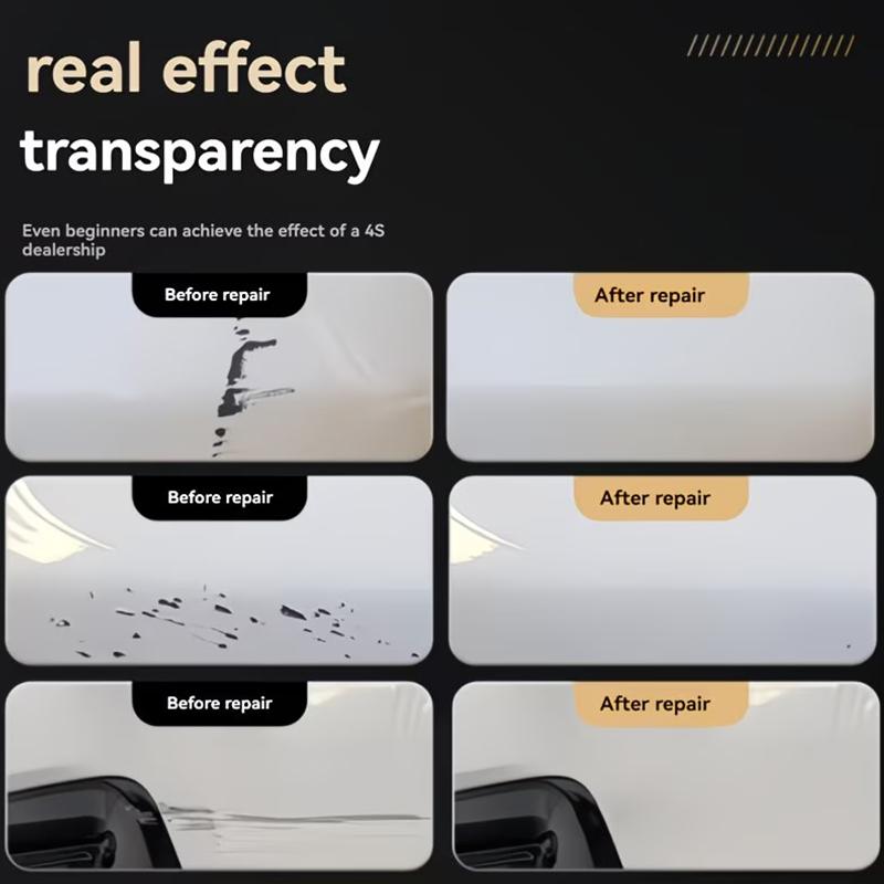 White Car Touch-Up Paint Pen Scratch Repair and Color Restoration Tool for Auto Paint Surface and Minor Chips Touchup Paint2