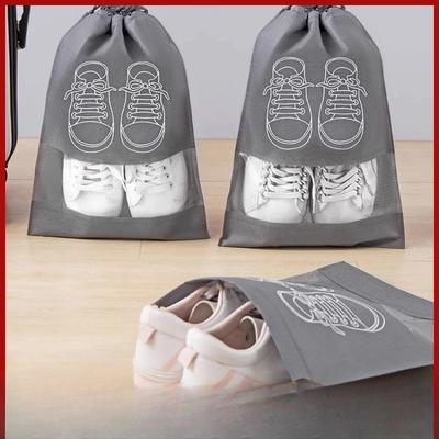 Shoe Storage Bag - Travel Essential - Dust-proof Transparent Travel Shoe Covers - Shoe Covers for Preventing Moisture and Mold