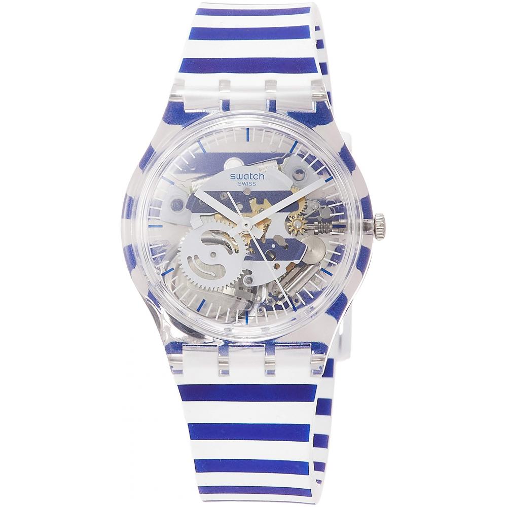 Buy Swatch Watches Gent Djent JUST PAUL GE270 White at affordable prices —  free shipping, real reviews with photos — Joom