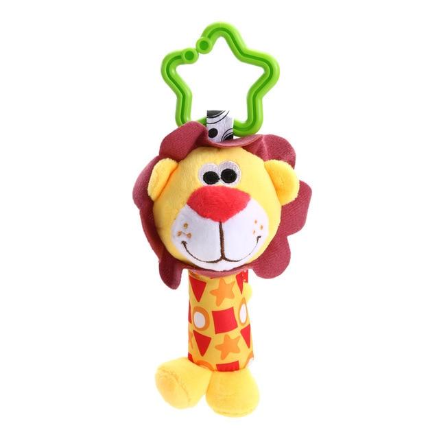 Hanging Spiral Rattle Stroller Cute Animals Crib Mobile Bed Baby Toys 0-12 Months Newborn Educational Toy for Children