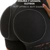 Body Shaping Control Panties Fade Ass Sponge Pad 3cm Full Hip Lip Pants Belly Tight Waist Base Polyester Shapewear