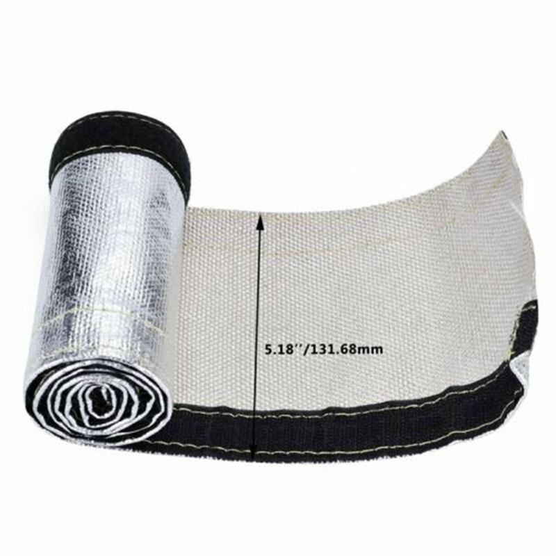 1M Insulation Metal Heat Shield Sleeve Wire Hose Protection Cover F-Best