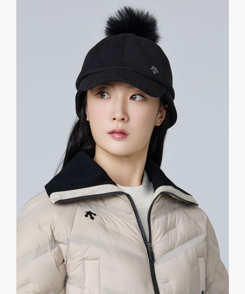 DESCENTE GOLF Women'S Foldable Ear Warmer Winter Cap Dq42Wfcpo6