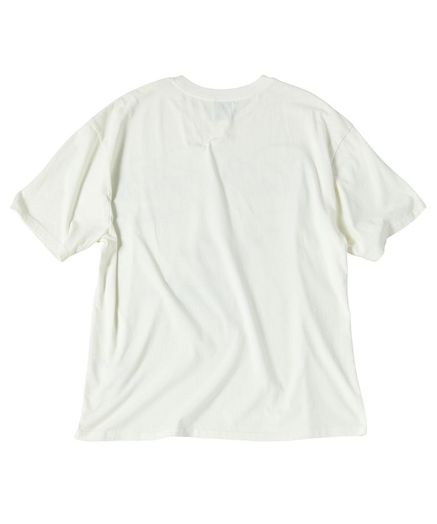 TRAVEL Fortis Horse Pigment Short Sleeve T-Shirt Cream