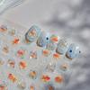 1pcs Cute A bag of Starfish Nail Charm Stickers 3D Jelly Ocean Fish Bubble Adhesive Nail Sticker DIY Summer Nail Art Decorations