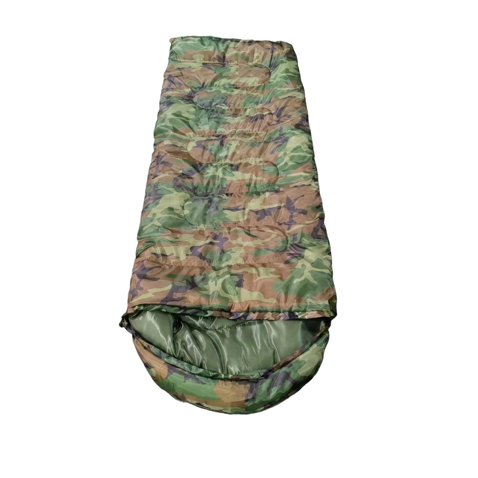 Outdoor Camping Warm Cotton Sleeping Bag, Envelope , Thickened Sleeping Bag One Size