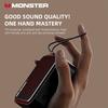 Monster DS01 Outdoor Portable Wireless Speaker BT V6.0 IP67 Waterproof 1500mAh High Fidelity Mini Subwoofer Acoustics