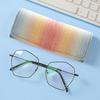 Simple Glasses Case Convenient Unisex Wear-resistant Portable Minimalistic Birthday Gift Light Luxury Rainbow Color Eyeglasses Case Glasses