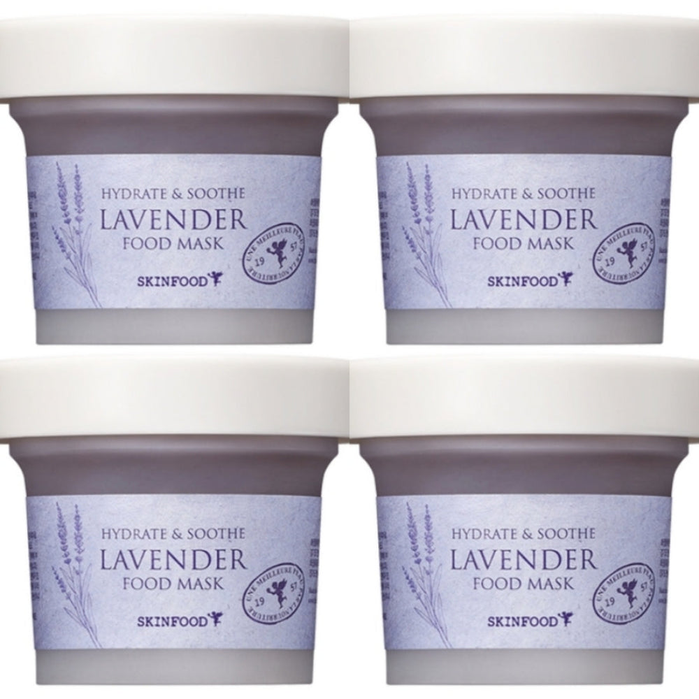 SKINFOOD Lavender Food Mask Pack 120g*1Pc/2Pcs/4Pcs
