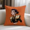 Kpop Demon Hunters Sofa Pillowcase Anime Cushion Cover Living Room