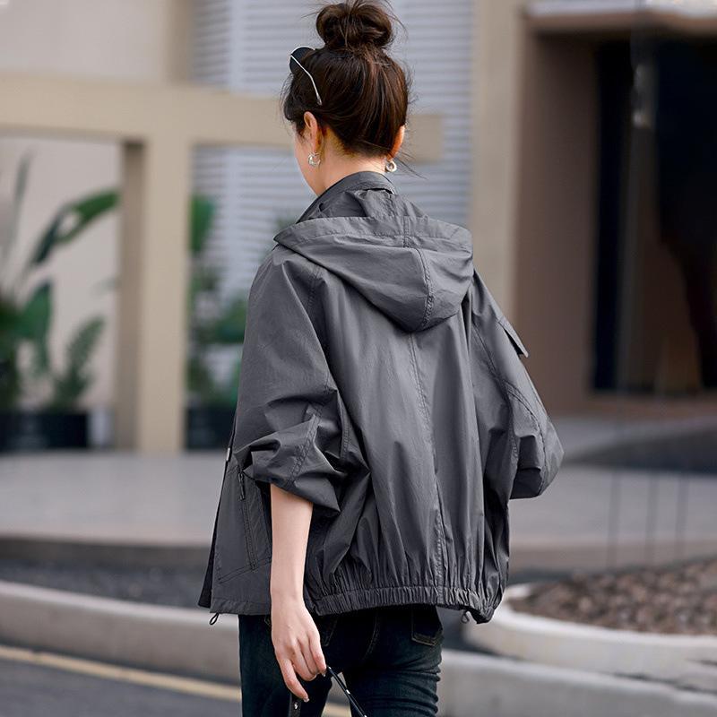Fashion Casual Loose Coat Women's Early Spring New Design Sense Small Short Jacket Top Tide
