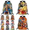 Durable And Fashionable Anime One Piece Monkey D. Luffy Travel Bookbag For Students
