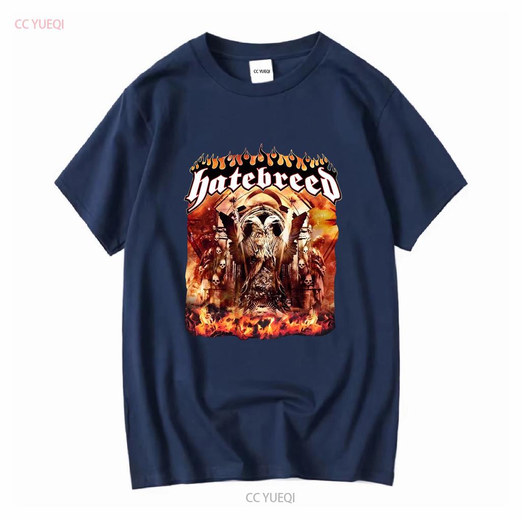 2006 Hatebreed Supremacy T Shirt U2611 Vintage Washed Casual Homme Comfortable Breathable Fashion Slightly Unisex Streetwear
