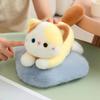 8 Colours 25CmCartoonish Lying Cat Stuffed Cozy Soft Critter Figure Children Natal Day Surprise Cozy Comfortable Warm Snuggly